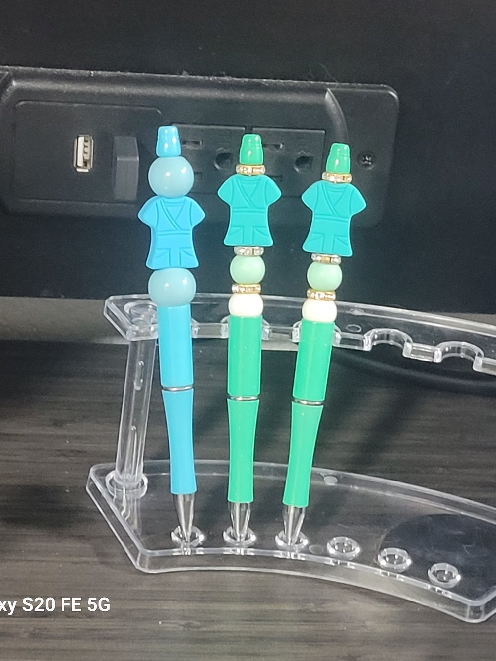 Handmade Scrubs Beaded Pens